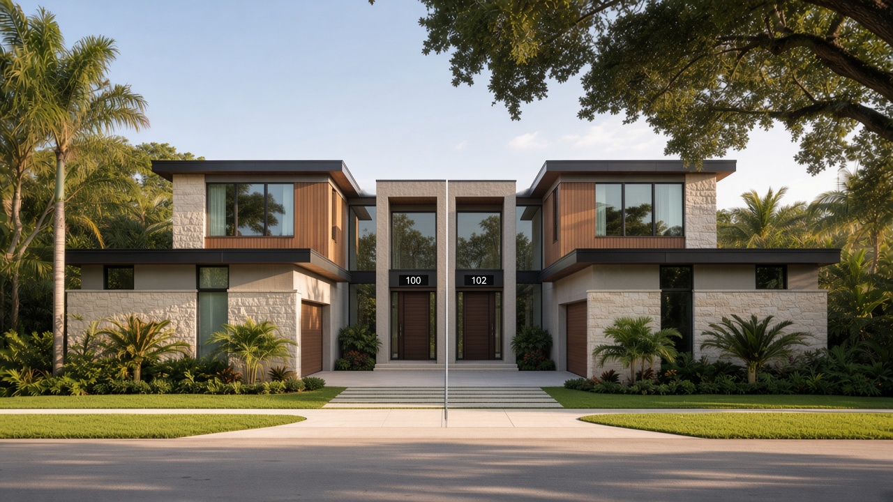 Infill duplex